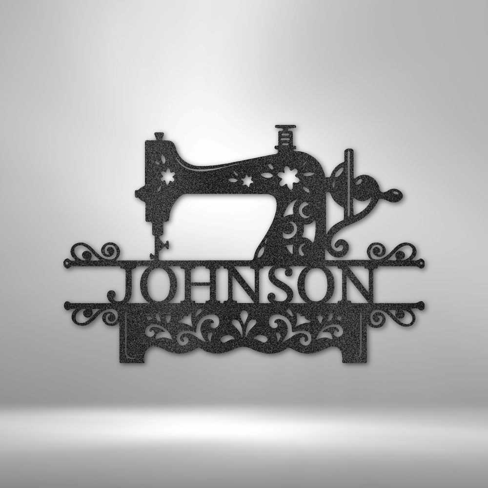 Sewing Machine Monogram