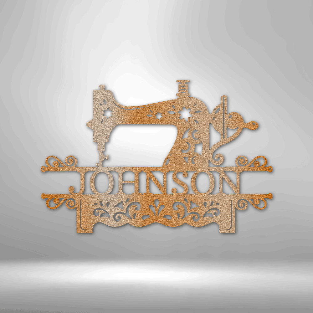 Sewing Machine Monogram