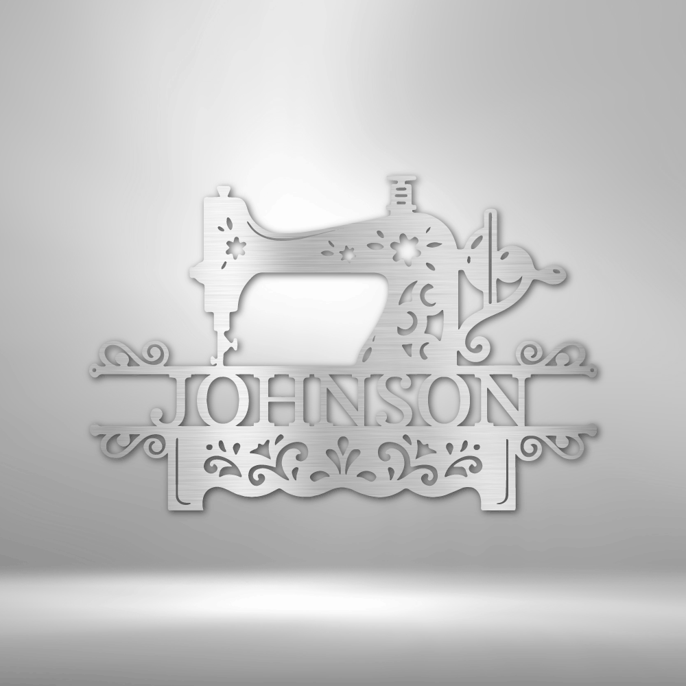 Sewing Machine Monogram