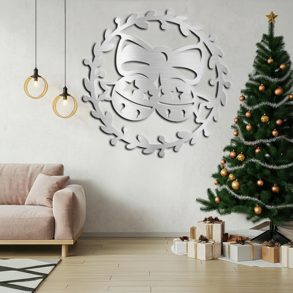 christmas-wreath-with-ornaments-and-bow-decorative-metal-sign