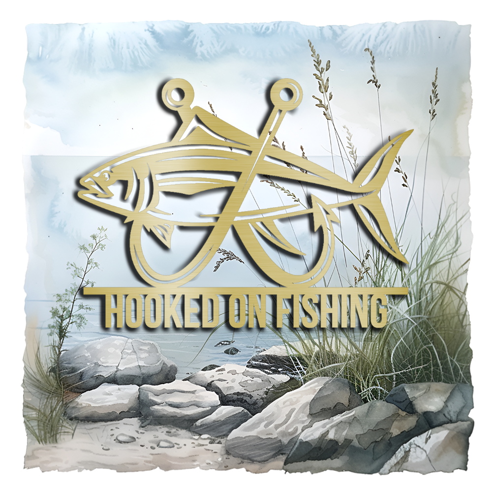 custom-hooked-on-fishing-metal-wall-art