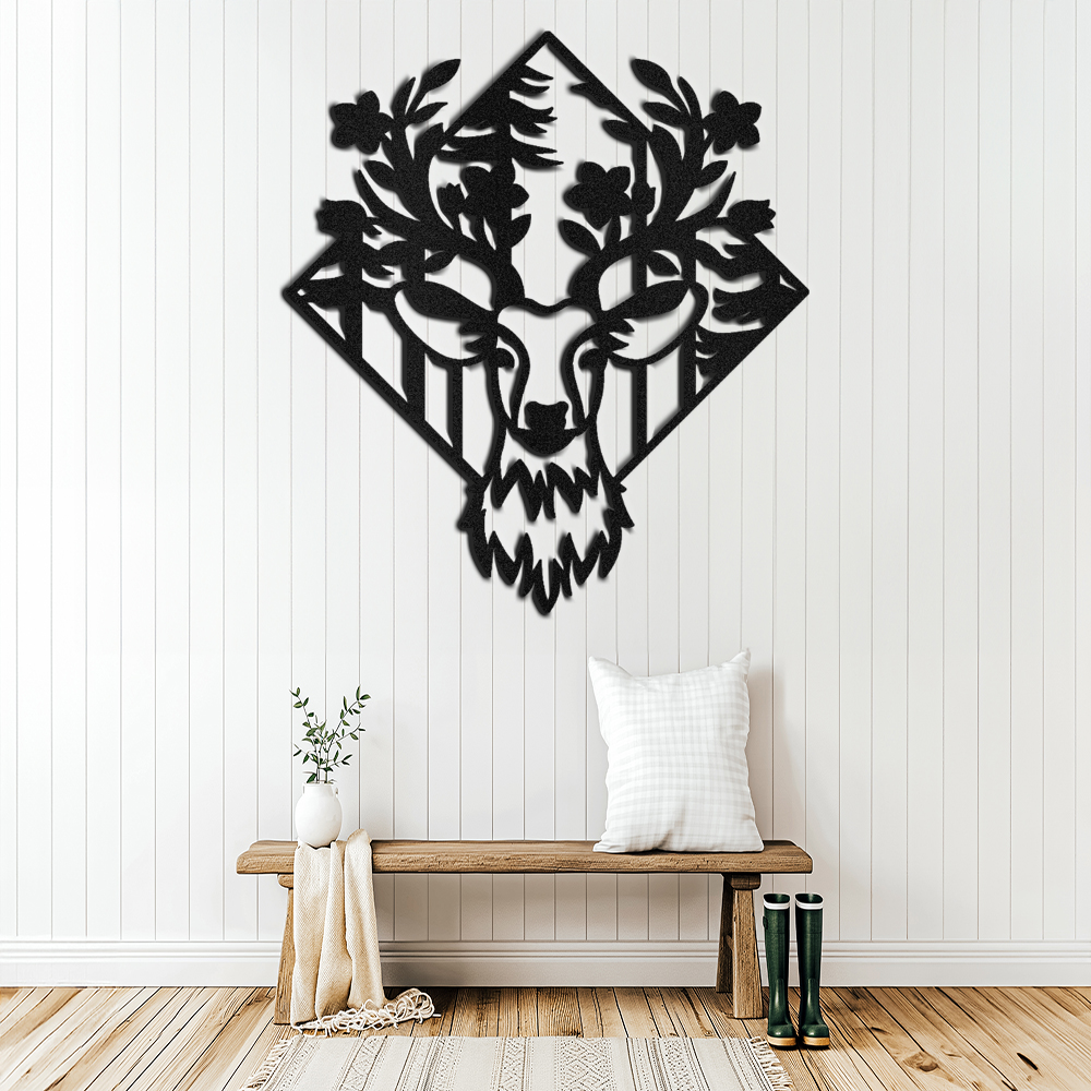 deer-in-the-woods-decorative-metal-sign