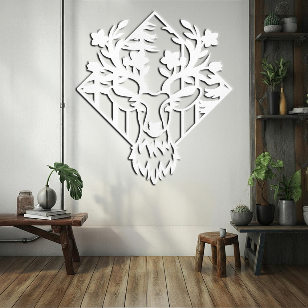 deer-in-the-woods-decorative-metal-sign