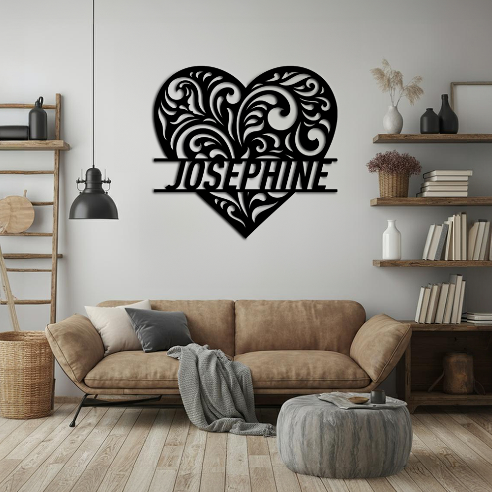 heart-monogram-customizable-metal-sign