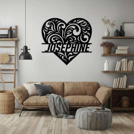heart-monogram-customizable-metal-sign