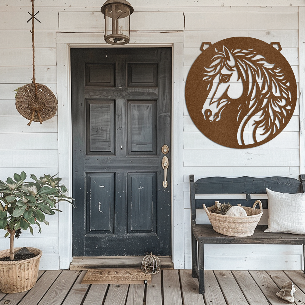 horses-head-cut-out-metal-wall-art