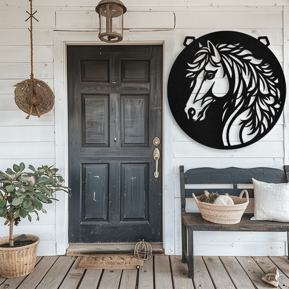 horses-head-cut-out-metal-wall-art