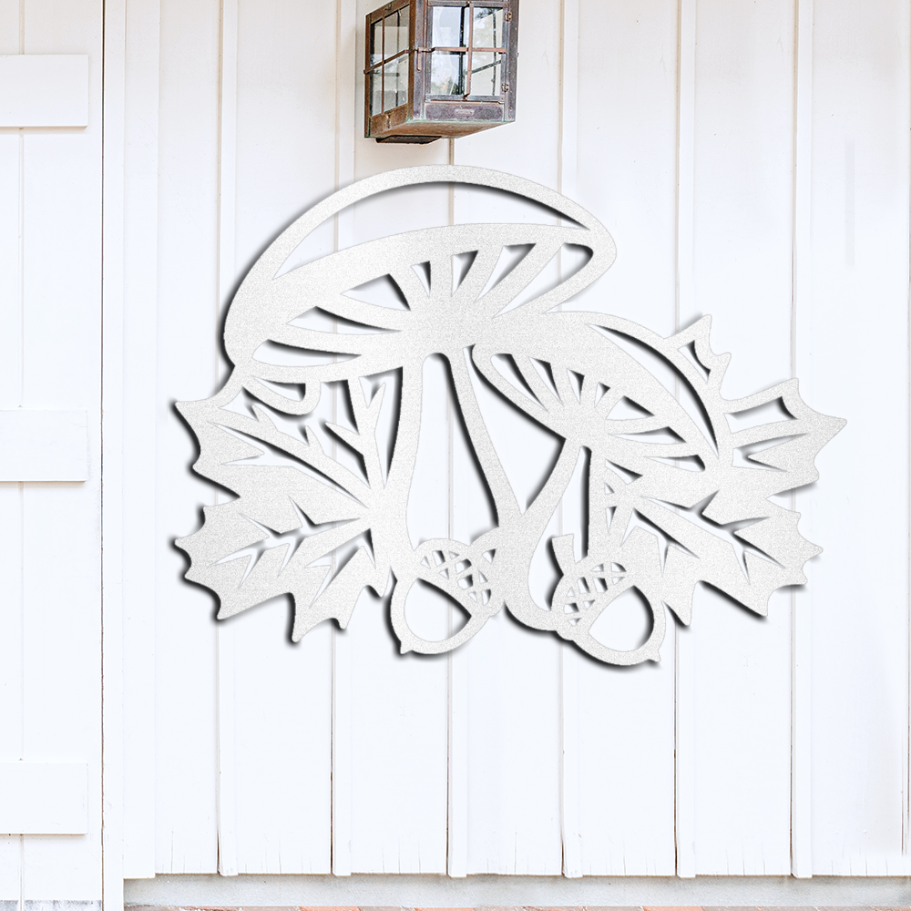 mushrooms-and-acorns-fall-metal-decorative-sign