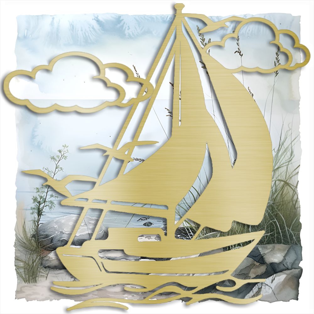 Stunning Metal Wall Art Sailboat: Nautical Decor Masterpiece
