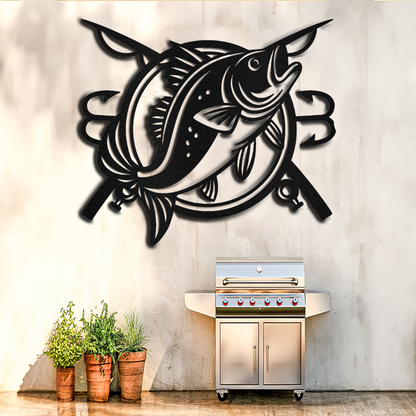 Metal-Fishing-Wall-Art-Fishing_Decor-Metal-Fishing-Sign-_Rustic-fish-Wall-Hanging