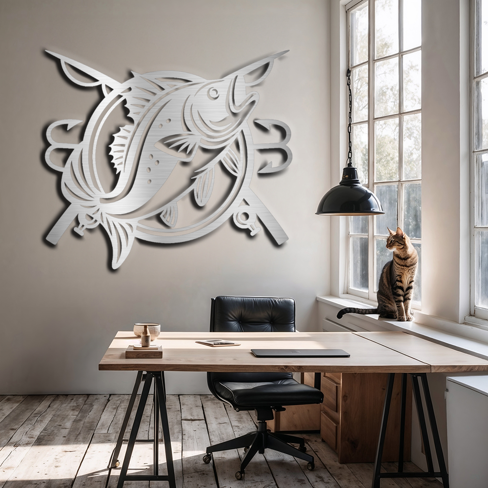 Metal-Fishing-Wall-Art-Fishing_Decor-Metal-Fishing-Sign-_Rustic-fish-Wall-Hanging