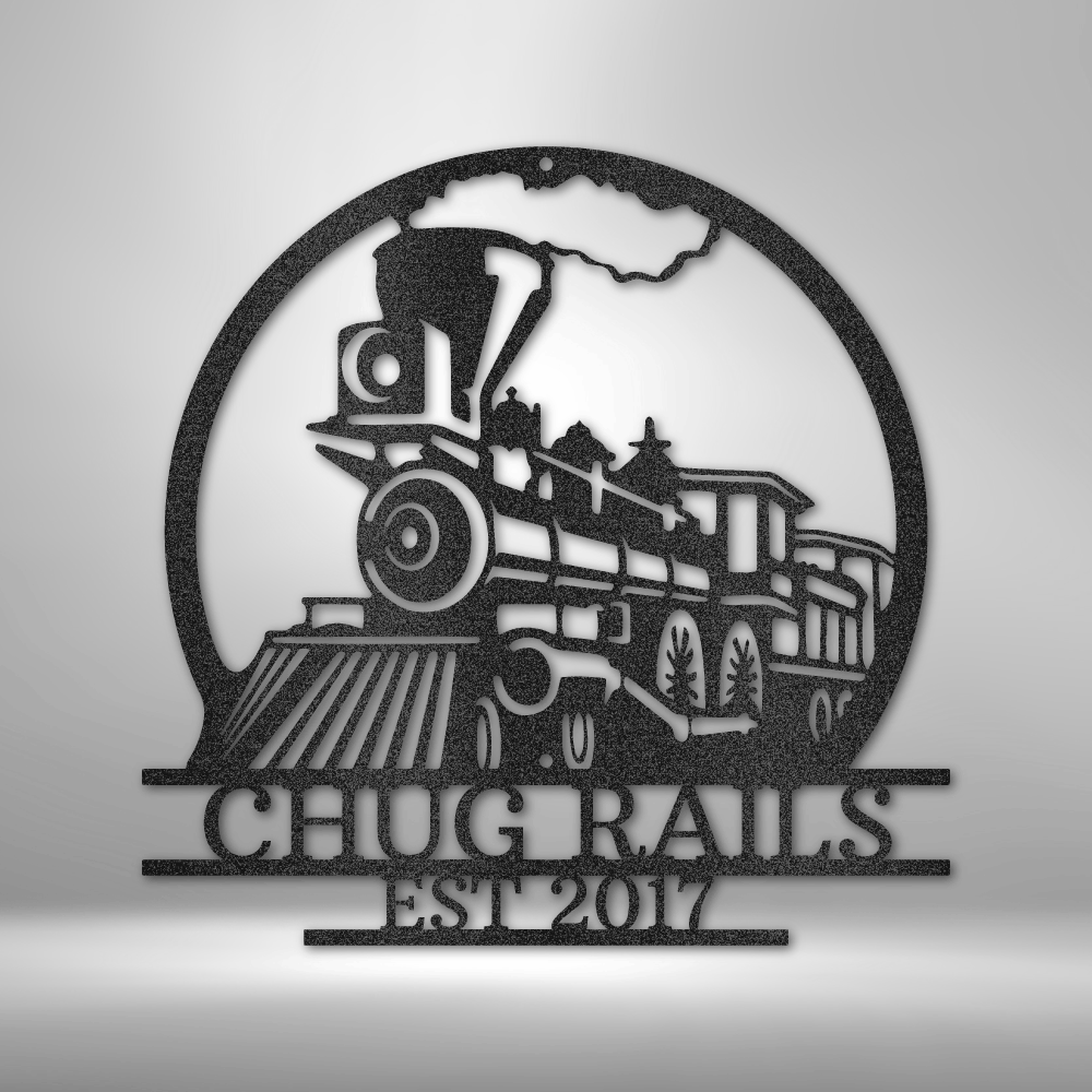 Old Fashion Train Monogram