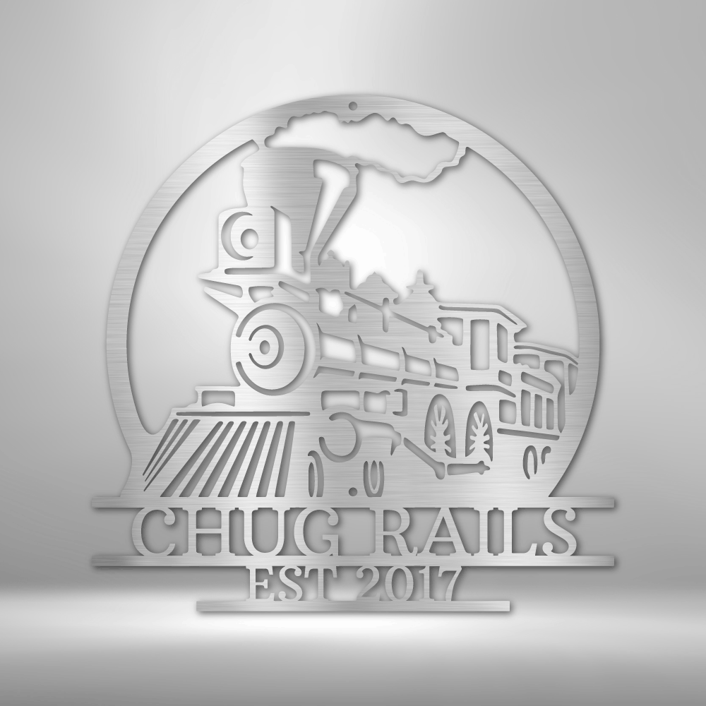 Old Fashion Train Monogram