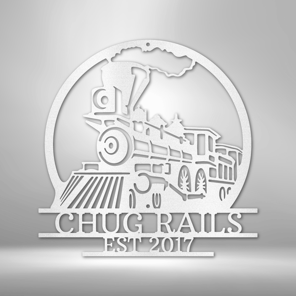 Old Fashion Train Monogram