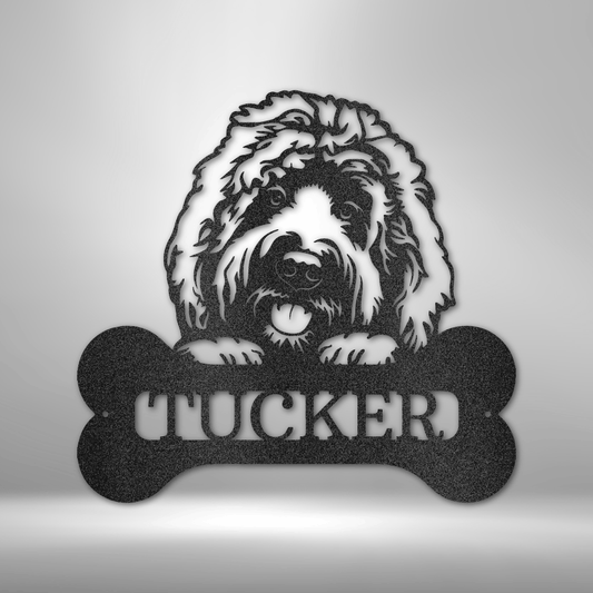 Pick Your Pup Personalized Steel Metal Sign Wall Art