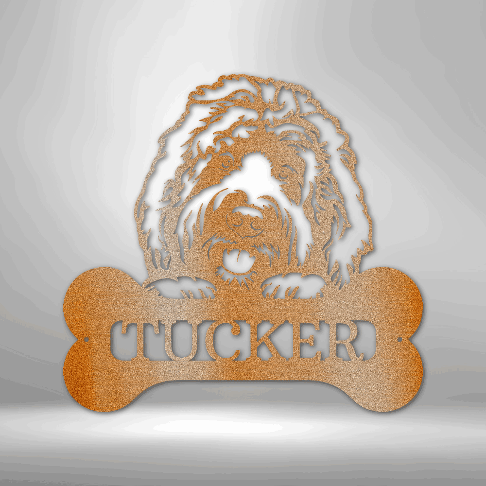 Pick Your Pup Personalized Steel Metal Sign Wall Art