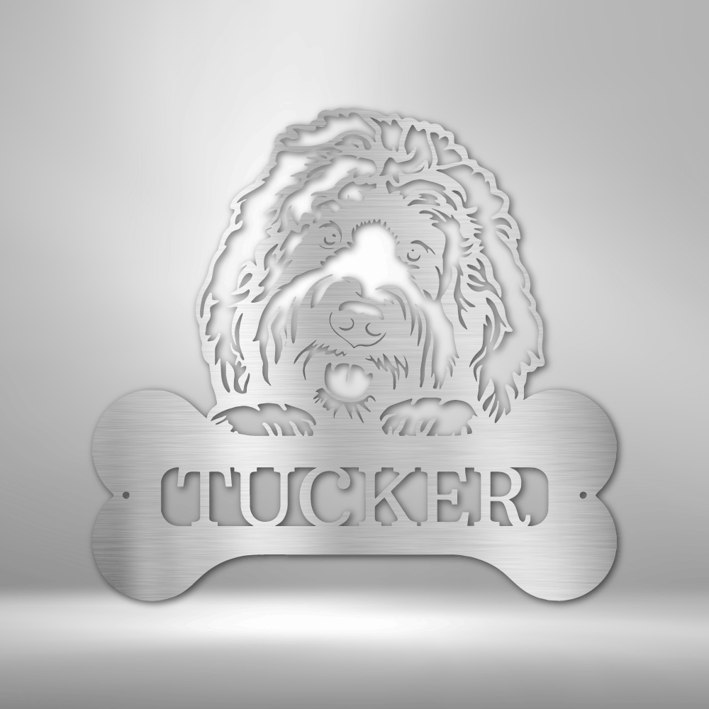Pick Your Pup Personalized Steel Metal Sign Wall Art