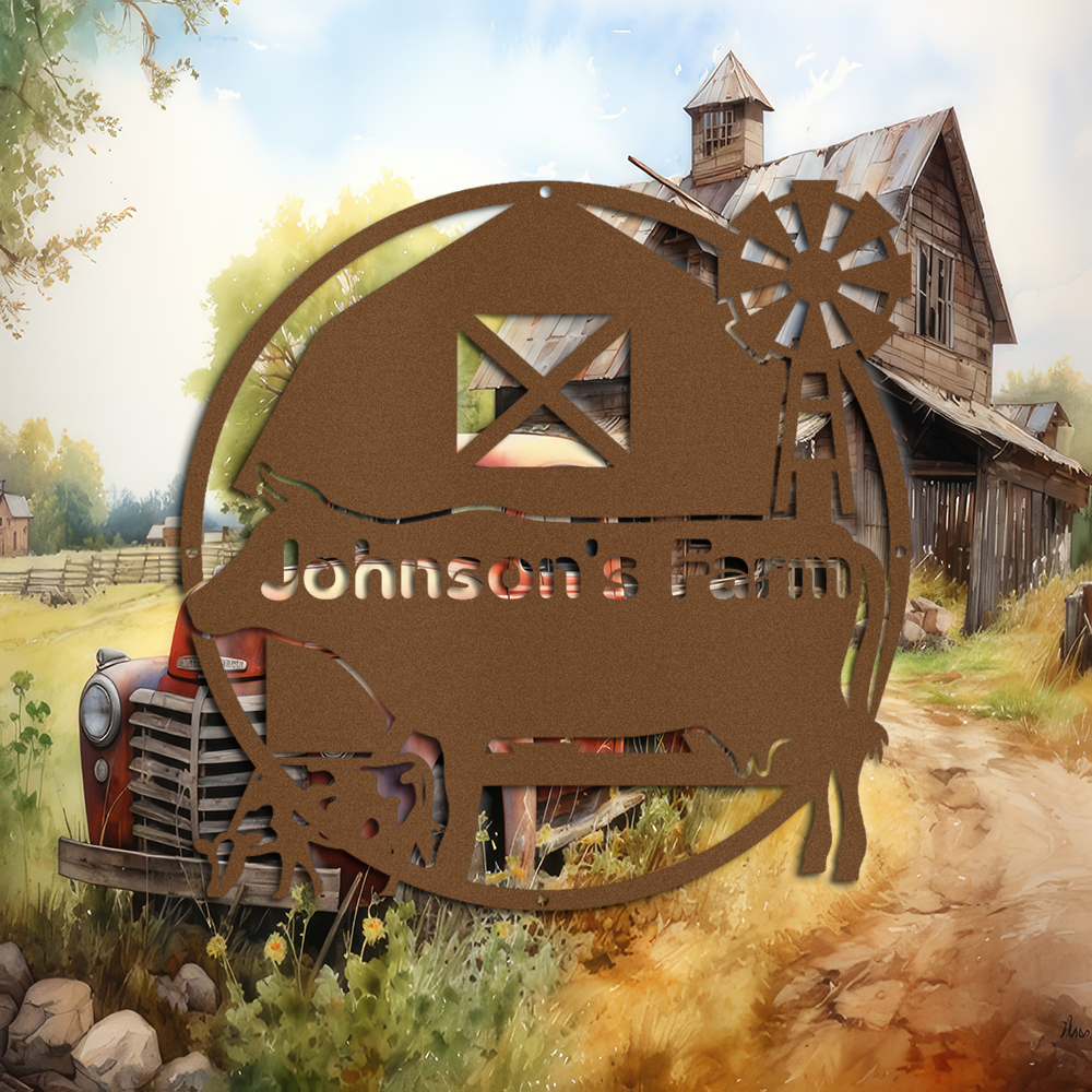 barn-cow-windmill-farm-metal-sign