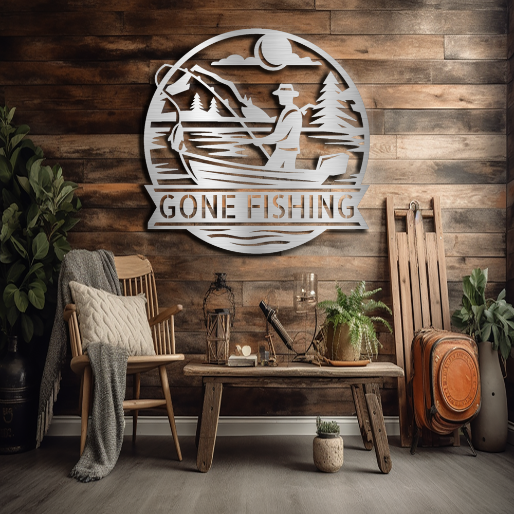 custom-metal-wall-art-fisherman-gone-fishing