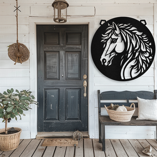 horses-head-cut-out-metal-wall-art