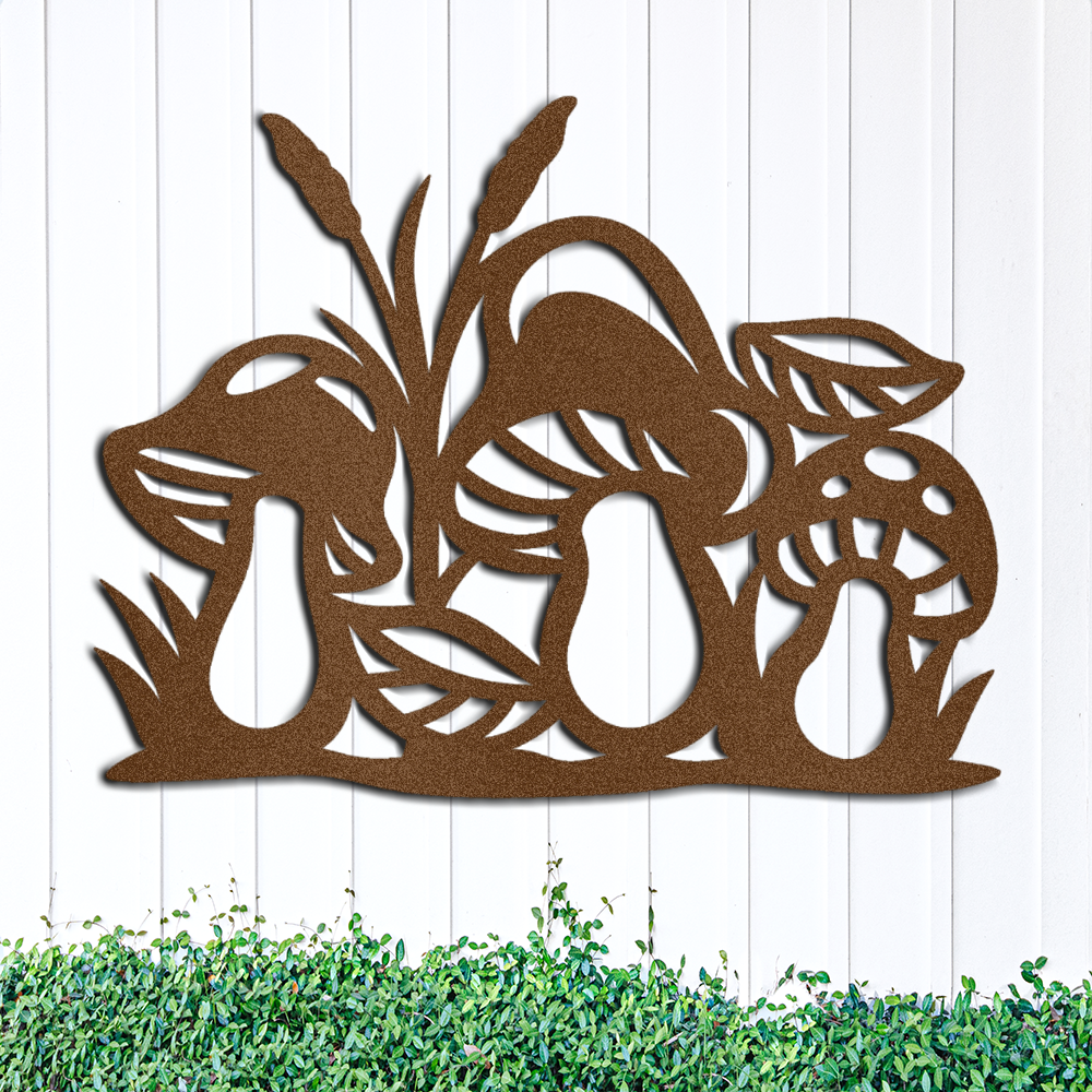 mushroom-garden-fall-metal-decorative-sign