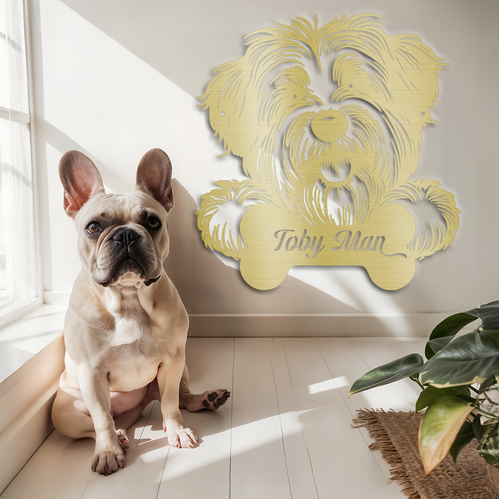 terrier-dog-bone-customize-metal-sign