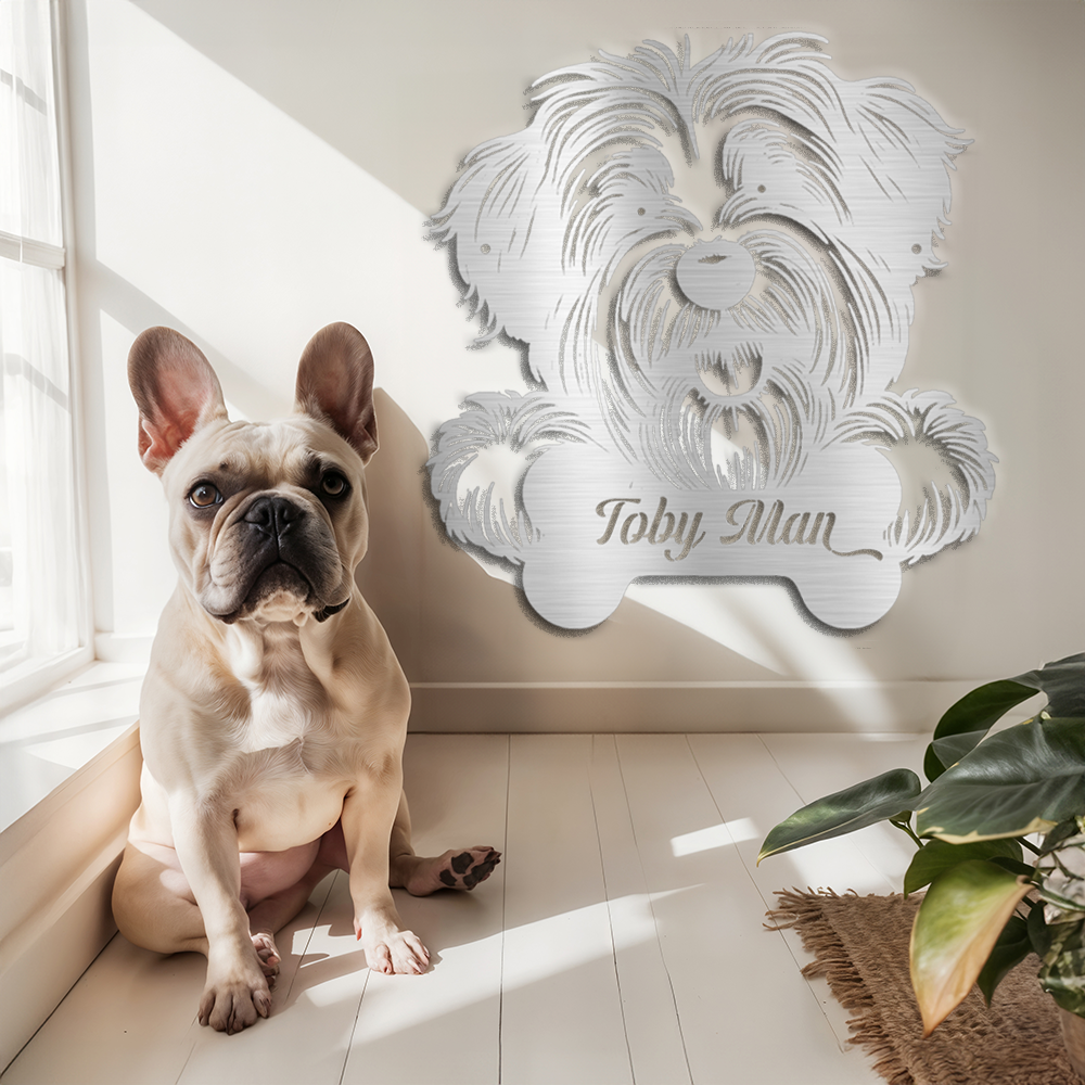 terrier-dog-bone-customize-metal-sign